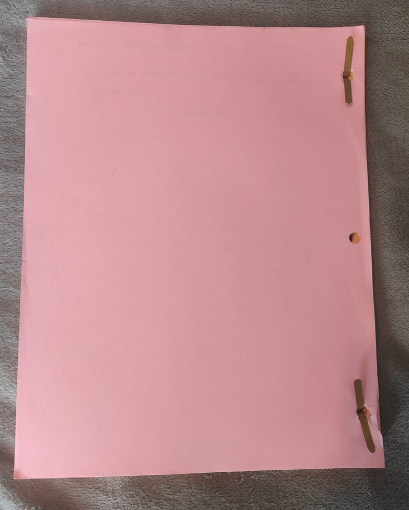 Crossing Jordan "After Dark" Tv Show Script Original S4 E1