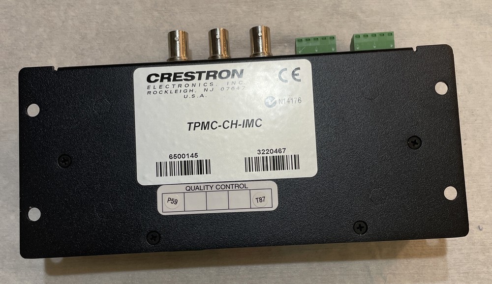 Crestron TPMC-CH-IMC Balanced AV Interface Module