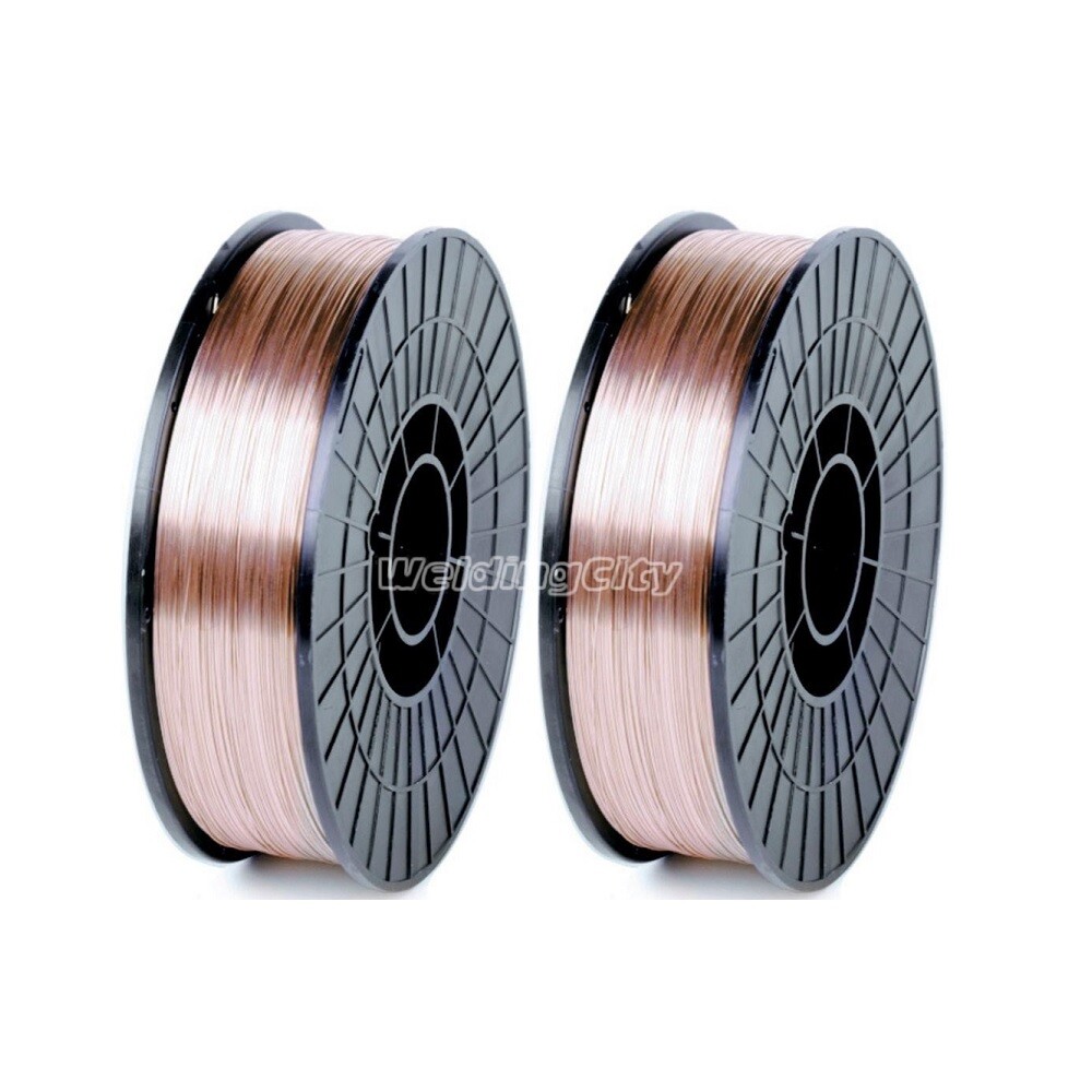 WeldingCity® 2-pk 11-lb ER70S-6 MIG Welding Wire .030" (0.8mm) Fast Ship 2 Rolls