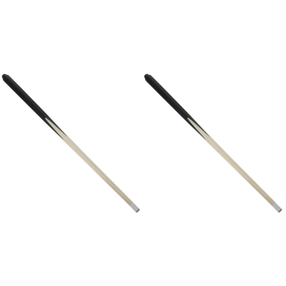 2 Pieces Kids Pool Que Cue Mini Billiards Stick with Case Queue for