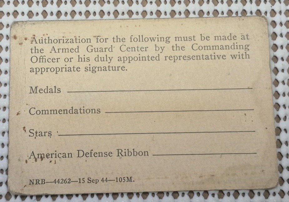 WWII US Navy Dog Tag Lot