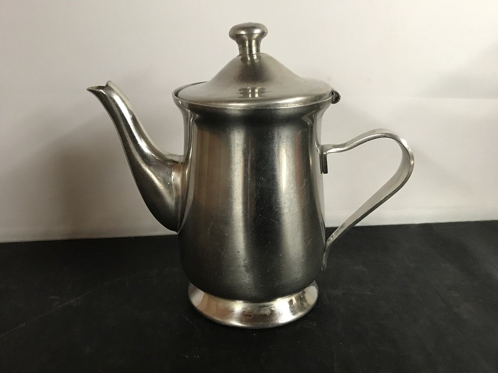 Custom Nickel and Silver Plate Tea Set