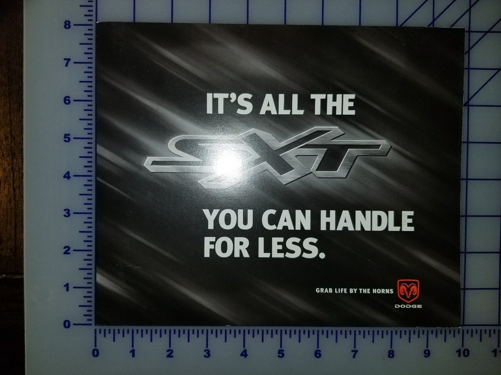 2003 2004 Dodge SXT Brochure Folder