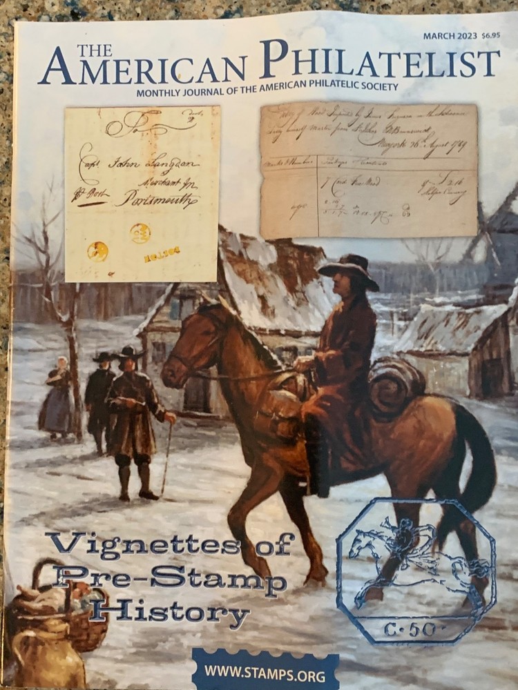 American Philatelist Magazine  2023,  March
