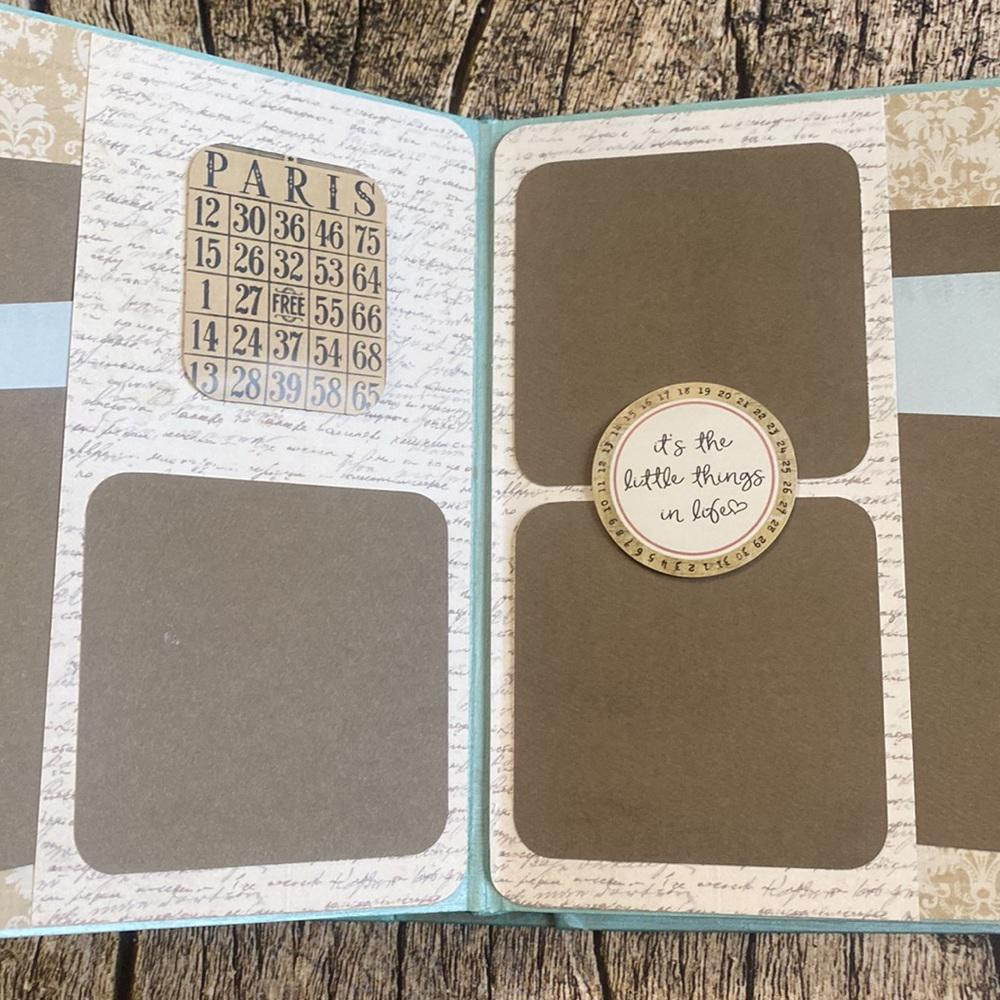 Paris Theme Scrapbook