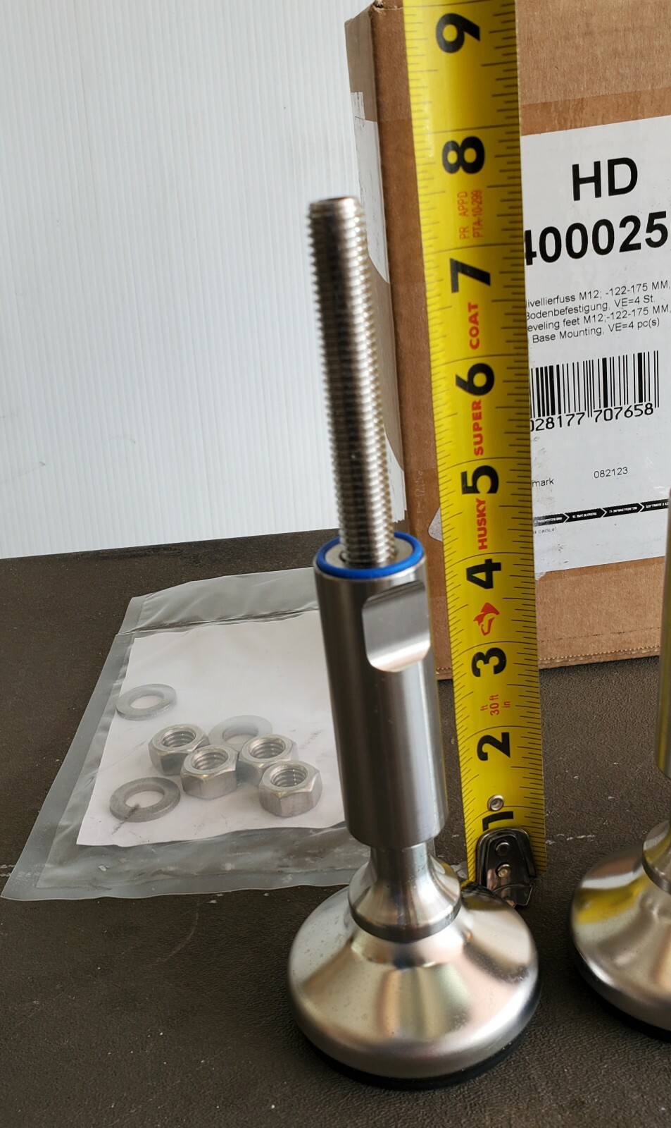 Rittal 4 Leveling Feet HD 4000250