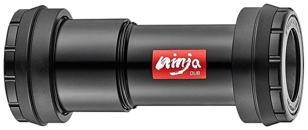 Token Ninja BB4629 Press Fit Double-Thread Bottom Bracket - PF30, SRAM DUB, Blac