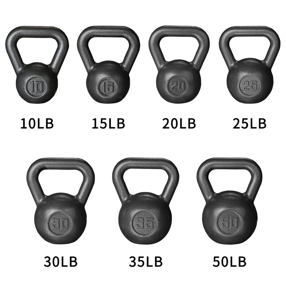 Kettlebell Antislip Durable Resistance Workout Training Exercises Casting Iron