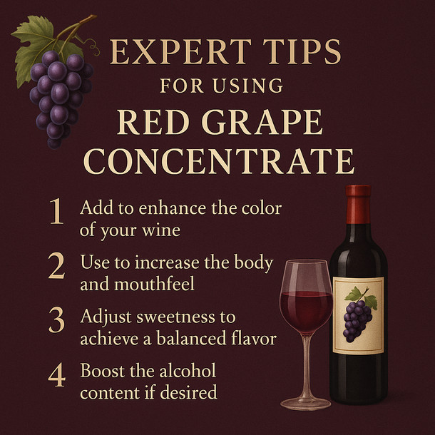 LD Carlson Red Grape Concentrate 1 L
