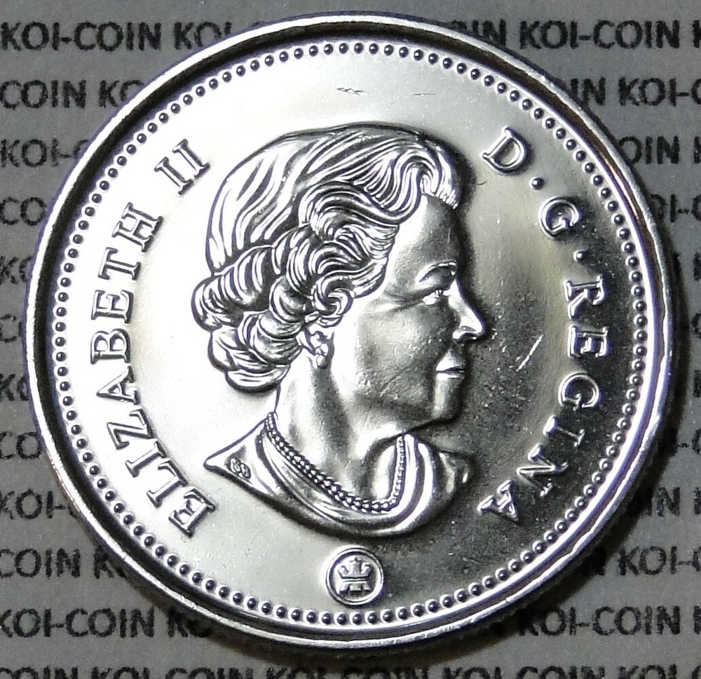 BU UNC Canada 2015 50 cent 50c half dollar coin from mint roll