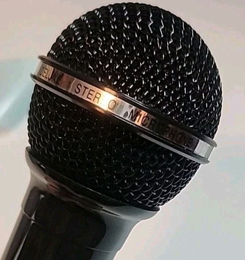 Delux Stereo Dynamic Wired Microphone On/Off Switch – Untested