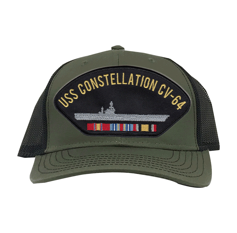 USS Constellation CV-64 Iraq Mesh Cap Officially Licensed