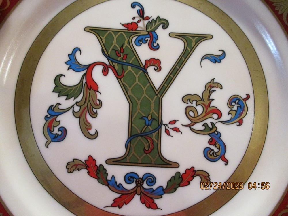 Home Interiors JOY Christmas Plates