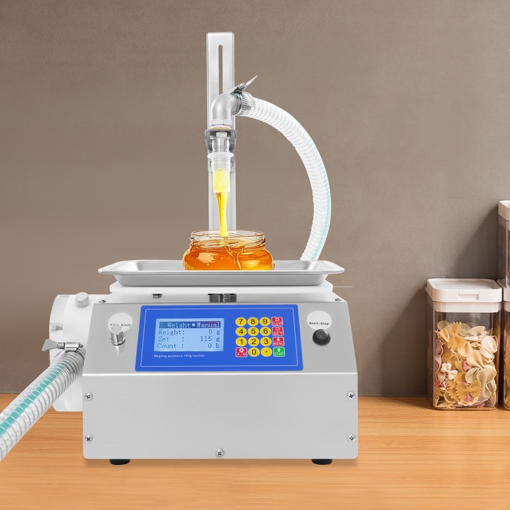 10g-10kg Single Head Filling Machine Automatic Honey Filler Rectangular 200W