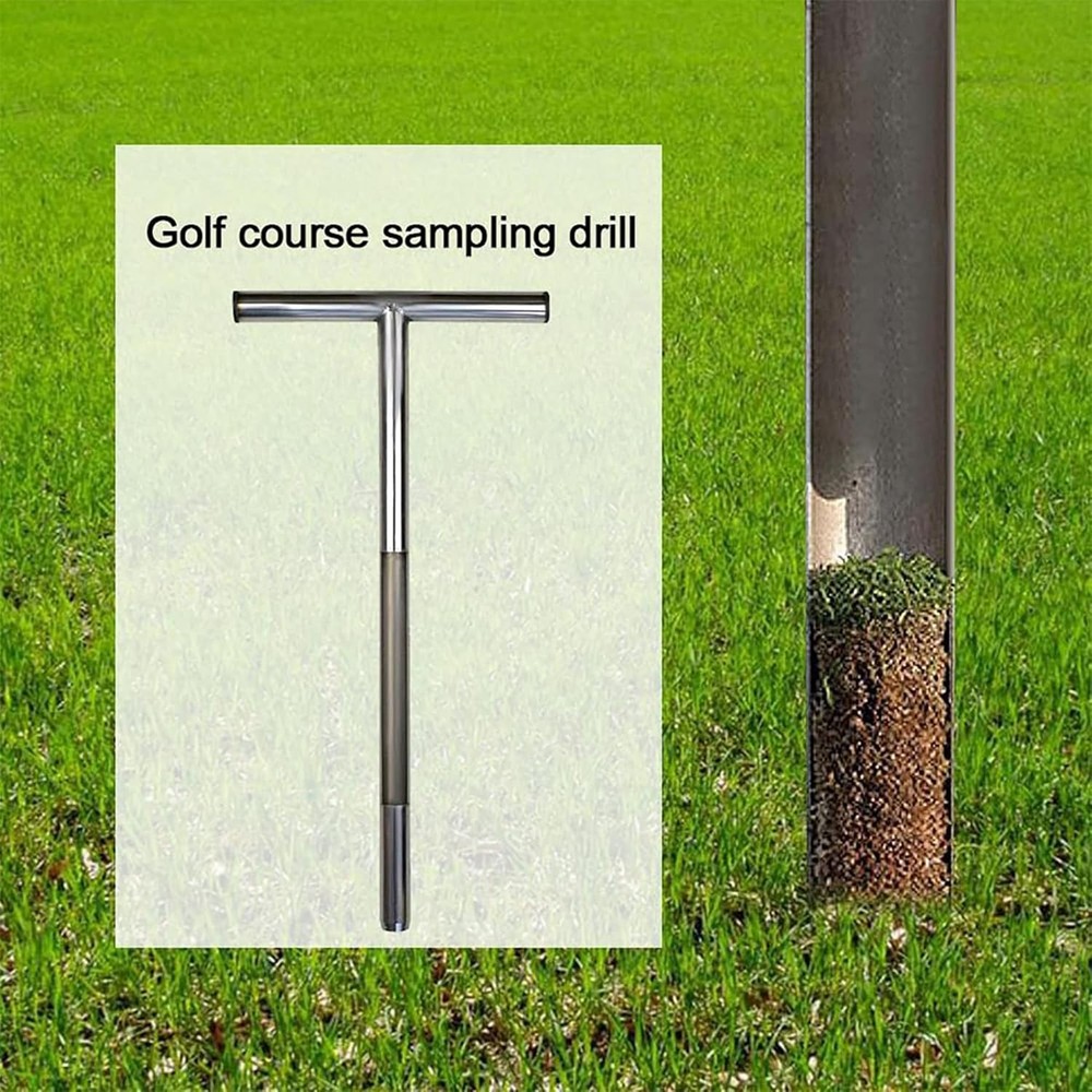 12" Stainless Steel Soil Probe with T Handle & Soil Sampling Kit