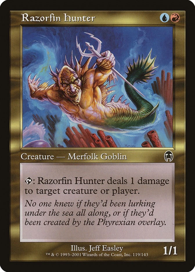 Razorfin Hunter Apocalypse 119 MTG MP