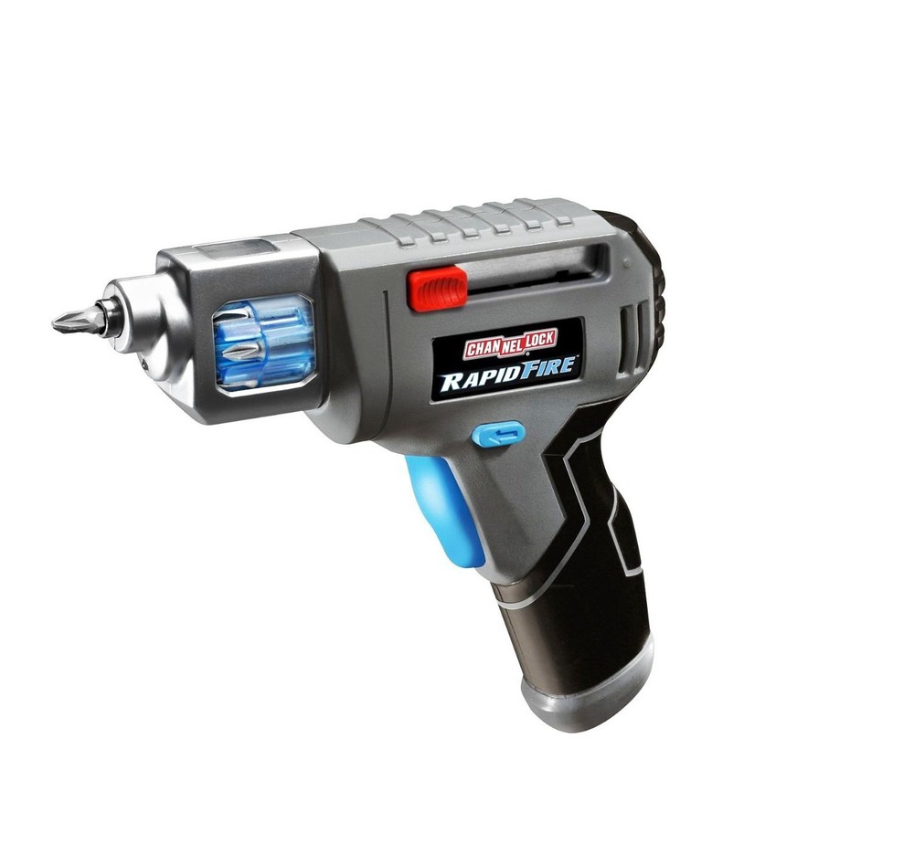 Drill Channel Lock Rapid Fire Power Screwdriver Drills Tools Bits Home Shop Auto