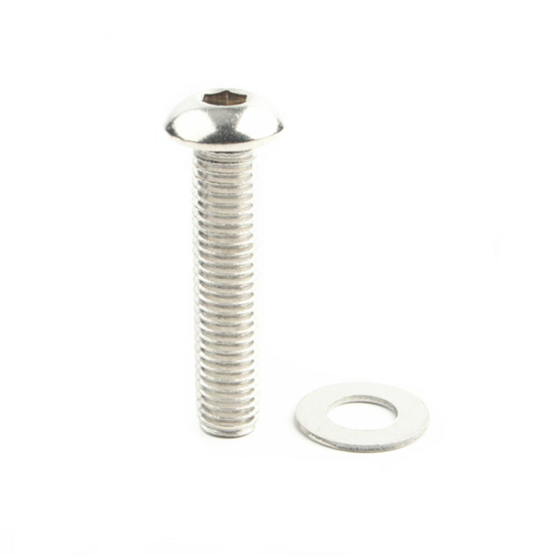 Motorcycle Sissy Bar Backrest Detachable Docking Hardware Bolt Kit For Harley