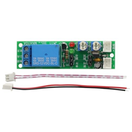Adjustable Cycle Timer Delay On/Off Switch Power Supply Relay Shield DC 12V