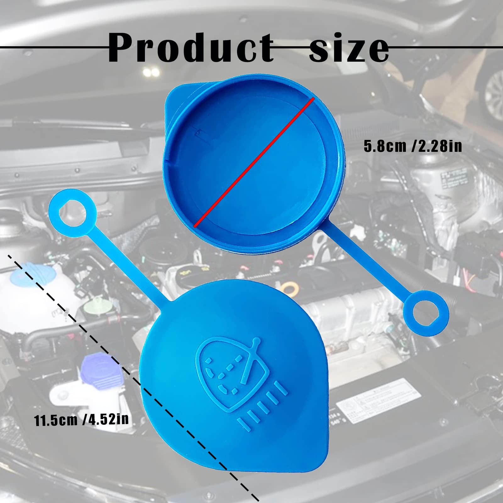 Windshield Washer Cap 38513-SB0-961 for Honda Accord Civic