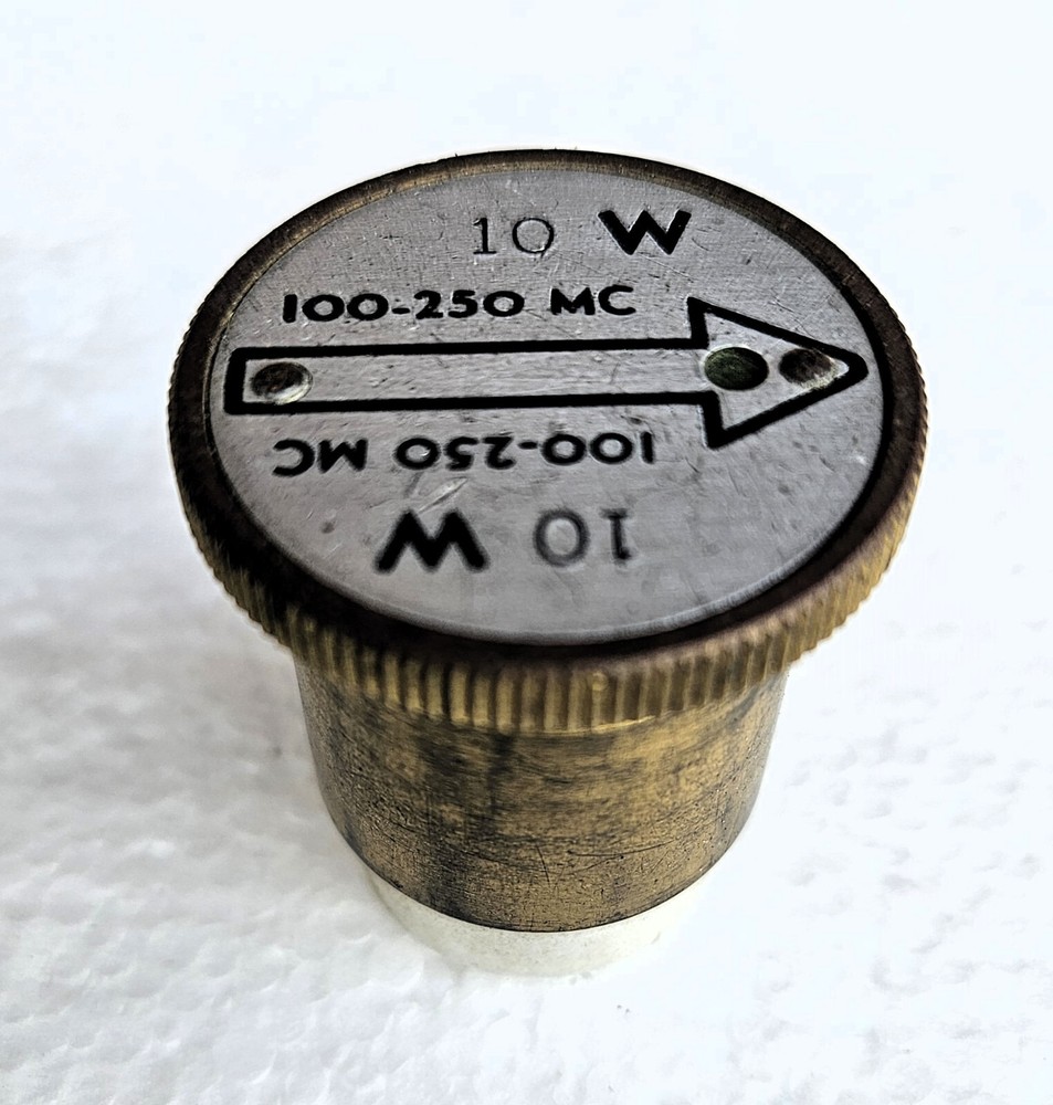 BIRD 10W WATTMETER ELEMENT SLUG  100-250 MC