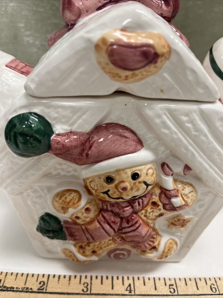 Ceramic Teddy Bear Christmas Themed Tea Pot