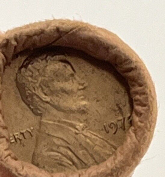 1978-P BU RED LINCOLN MEMORIAL CENT ROLL Original Wrapper