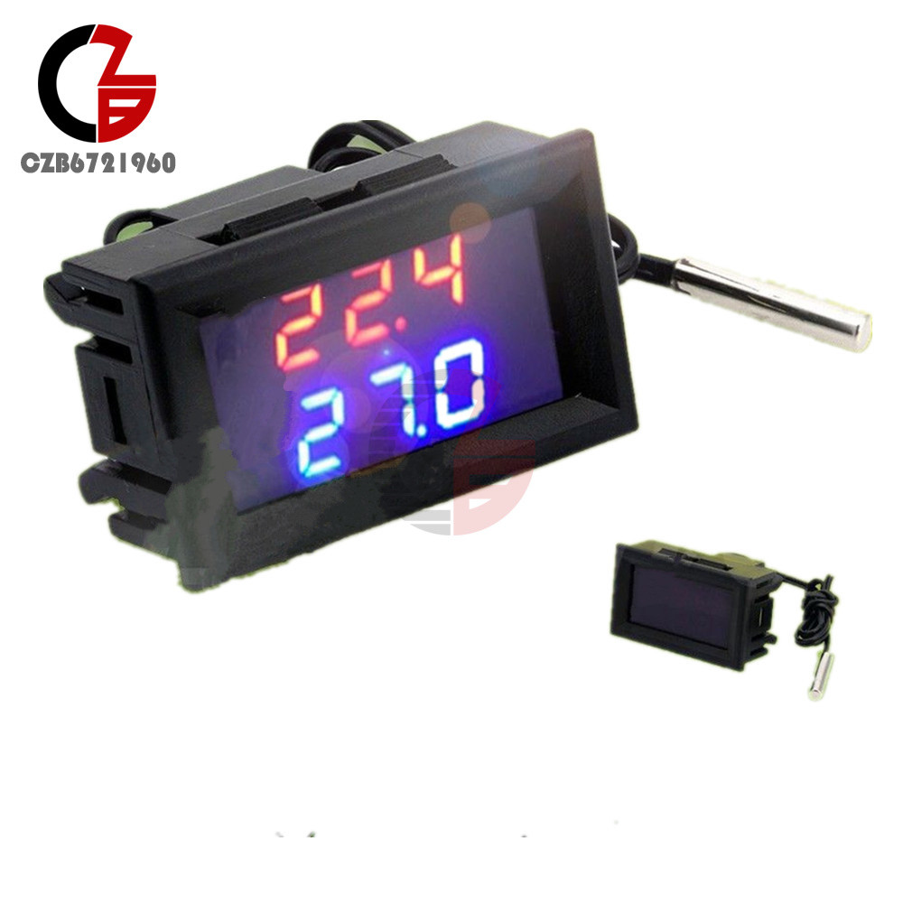 DC 12V -50-110°C W1209WK Digital thermostat Temperature Smart Sensor Controller