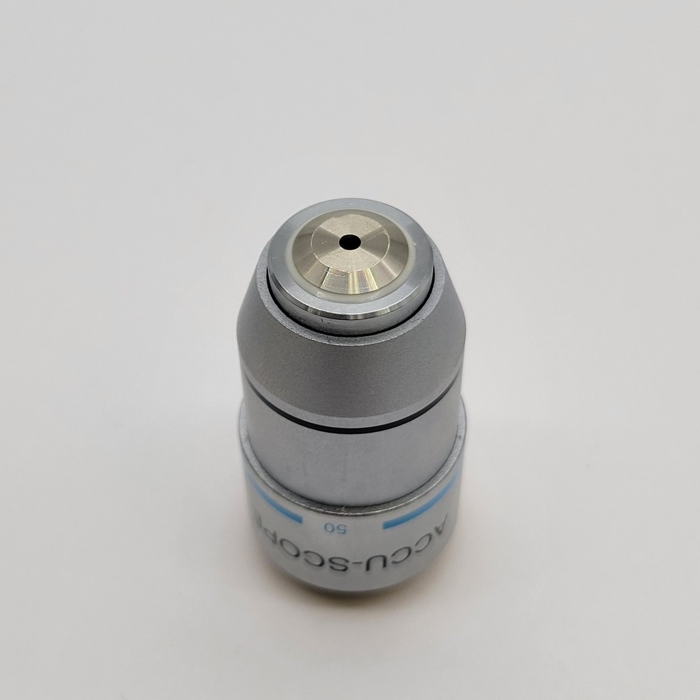 Accu-Scope Microscope Objective Plan 50x Achromat Oil 160/0.17