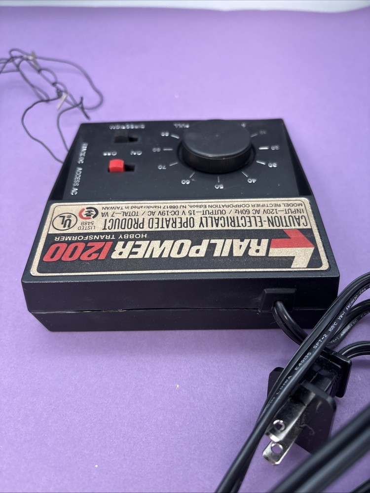 Rail Power 1200 Power Pack Model Train Controller