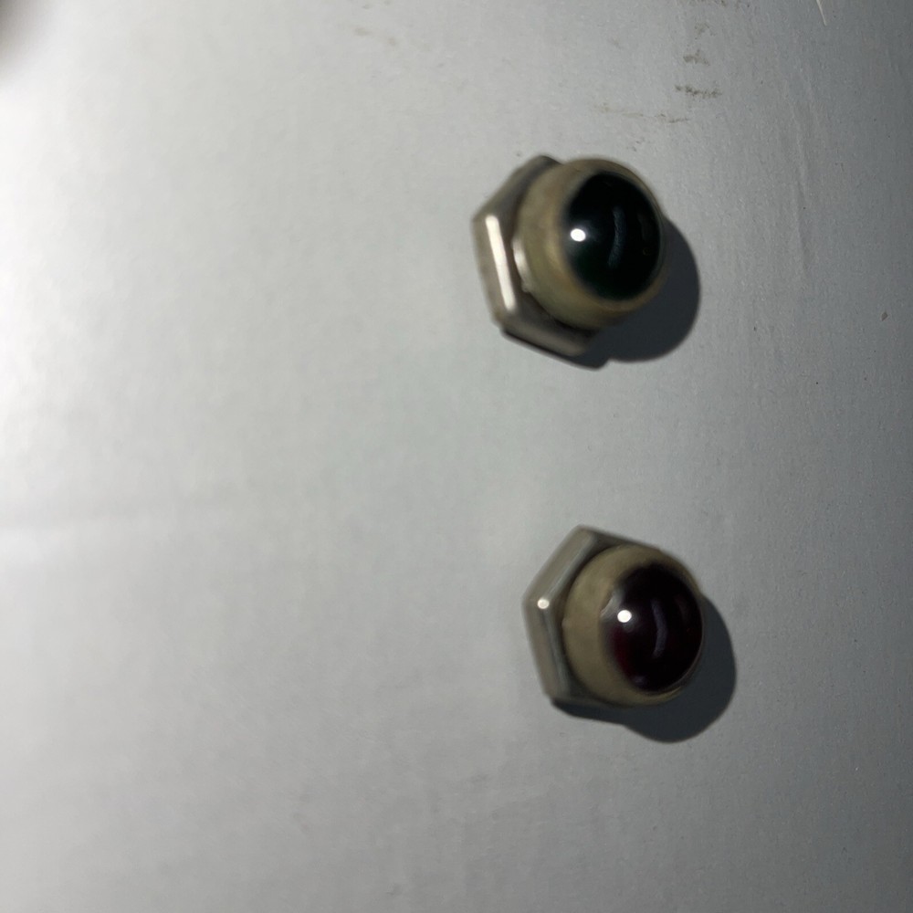 Heathkit  AT 1 Transmitter Plate And On Off Reflectors As Shown Green And Red Se