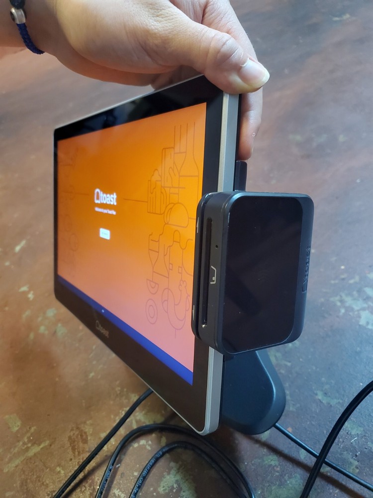 Toast Flex POS Data Processing System TT200 Card Reader And Thermal Receipt