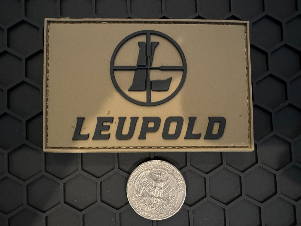 Leupold Brown Morale Patch NRA Show 2026