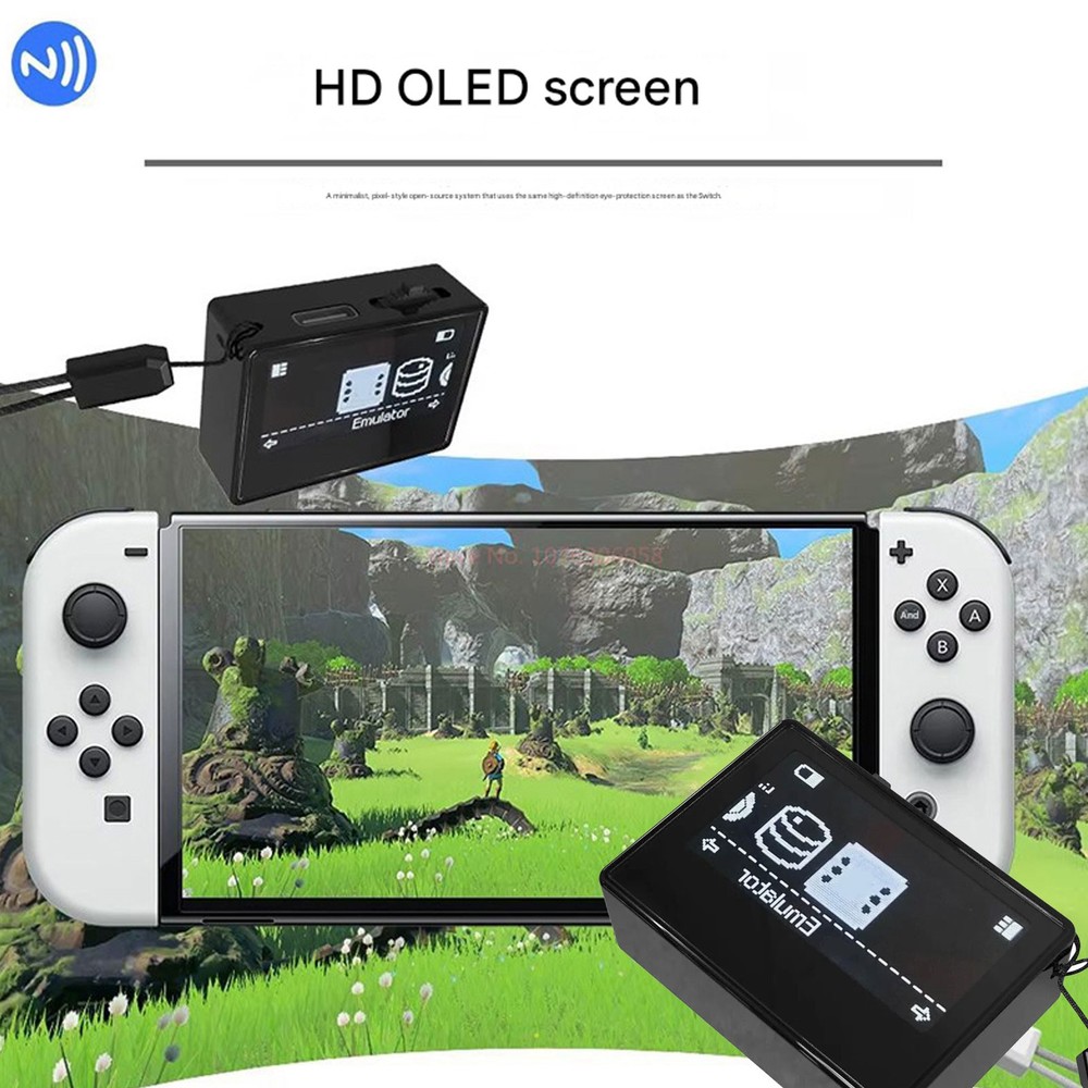 Smart Nfc Emulator For Amiibo/nintendo Switch Simple Pixel Style System Ic/ntaL1