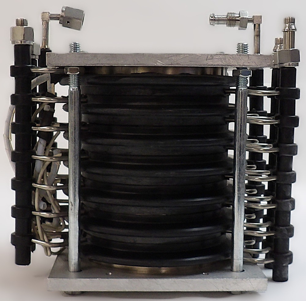 MKS Instruments Unmarked Ozone Generator Stack Assembly AX8400 Series Working