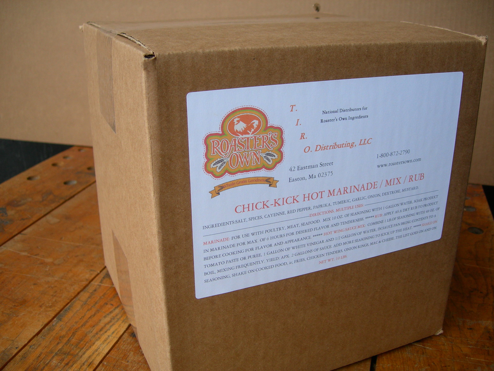 15 lbs. HOT MARINADE / BRINE FOR BBQ RIBS / CHICKEN USE W/ BROASTER* FRYER