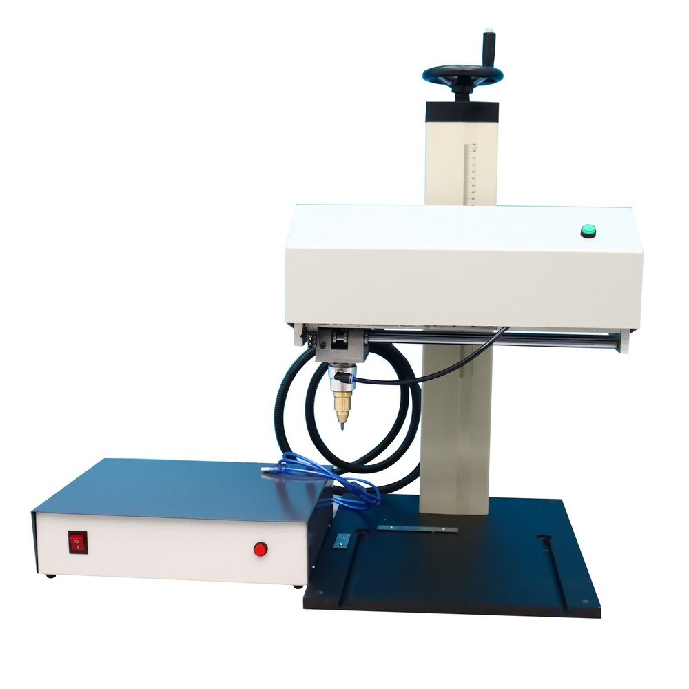 Pneumatic Metal Marking Machine Dot Pin Marking Machine Rotary Axis Rotating Chu