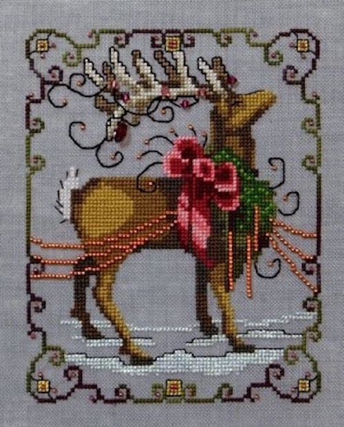 Nora Corbett Cross Stitch Pattern - NC117 - Vixen