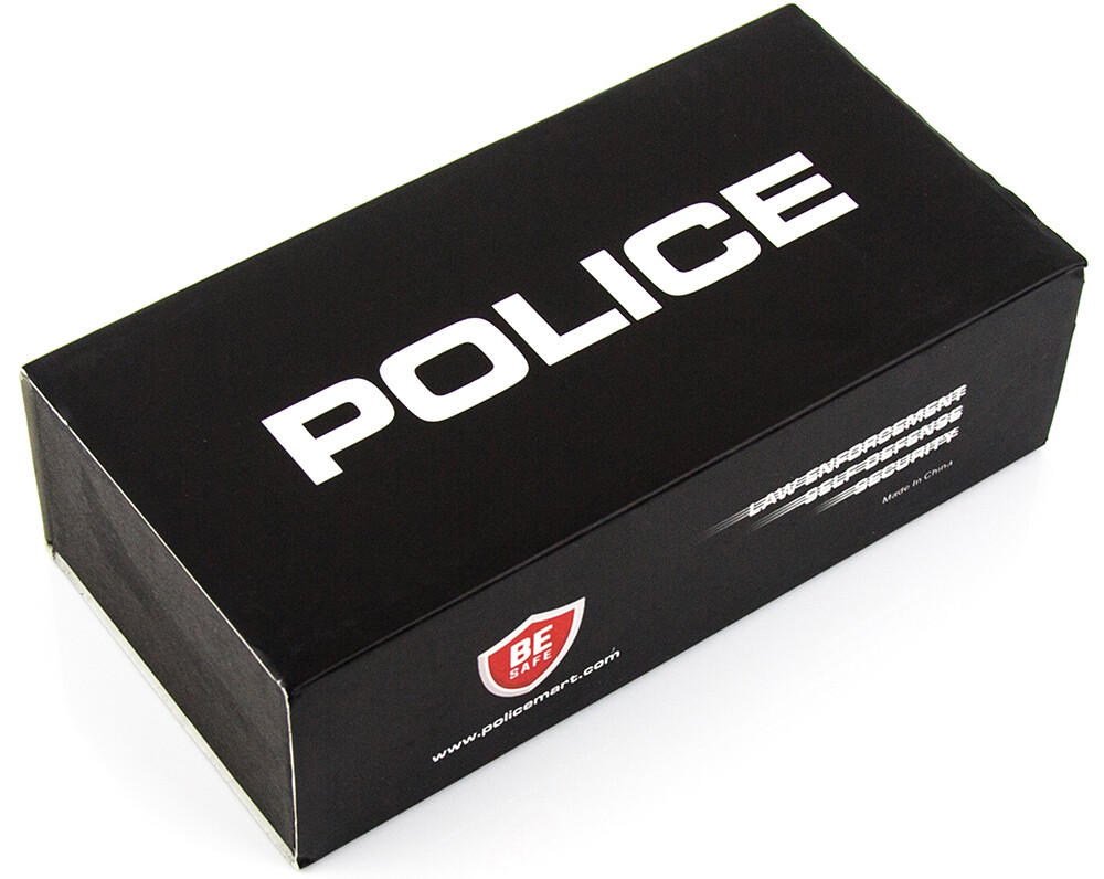 (2) POLICE BLACK M12 Heavy Duty Metal Stun Gun Self Defense Wholesale Lot