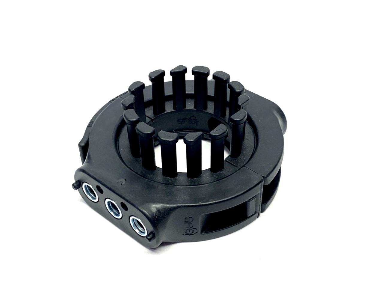 Igus TR.40.02 Triflex E-Chain Cable Carrier Mounting Bracket w/ Strain Relief