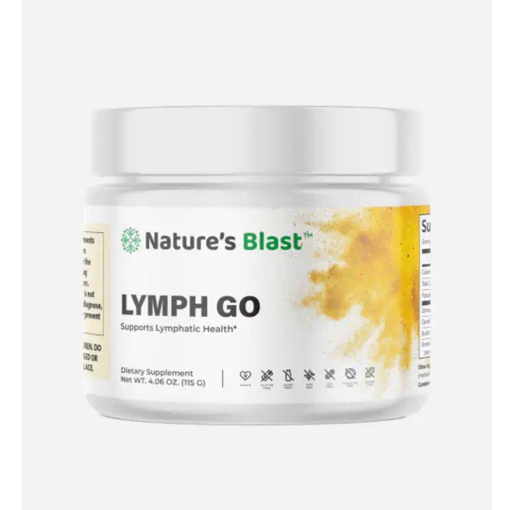 NATURES BLAST Lymph Go - Pineapple Lymphatic Support Supplement Blend for Wom...