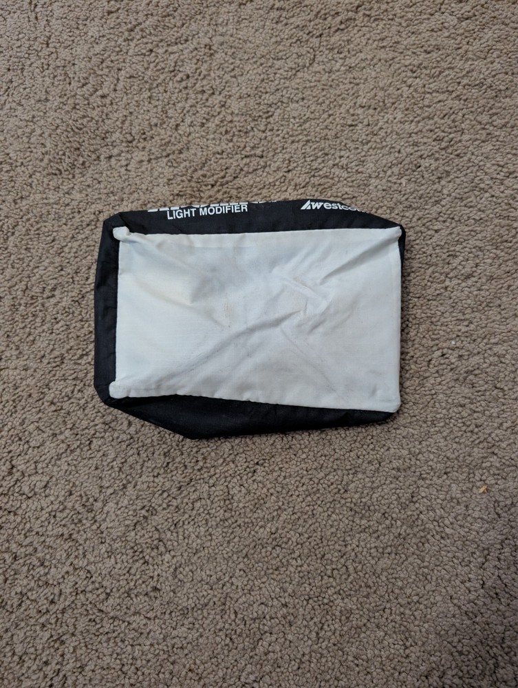Westcott Micro Apollo 5x8" Light Modifier Diffuser Softbox, Clean