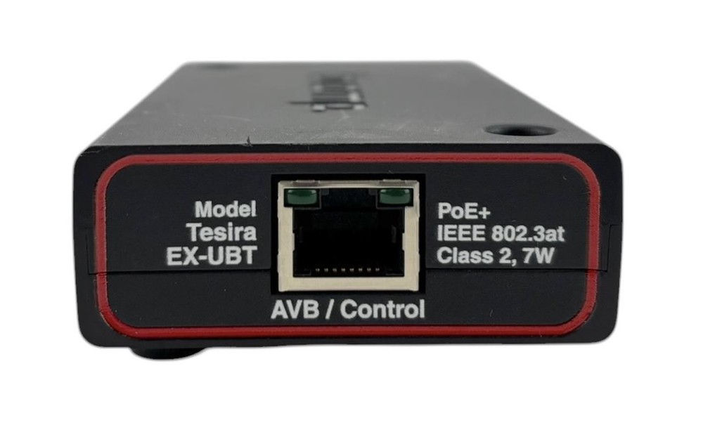 Biamp Tesira EX-UBT PoE+ Bluetooth USB Compact Expander/Extender