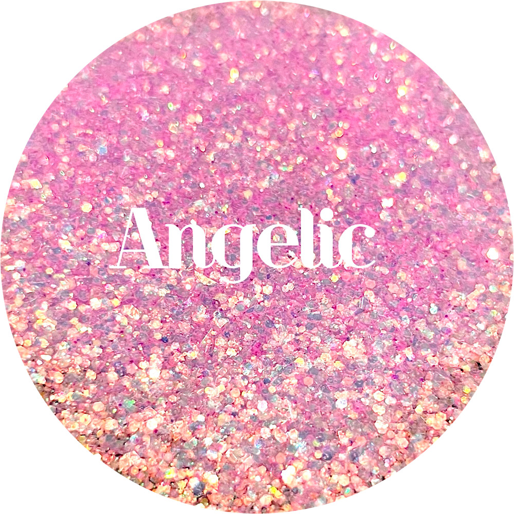 Premium Polyester Glitter - Pink Opal Mix