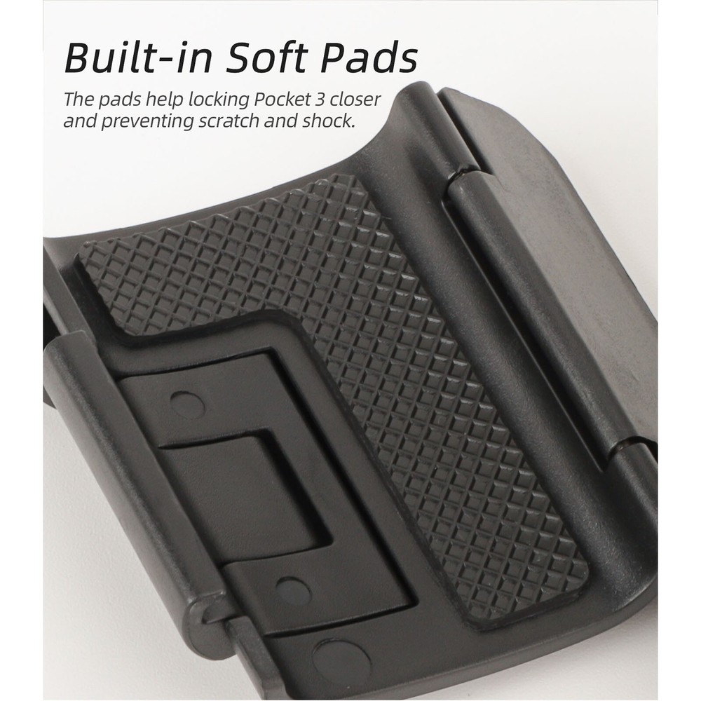 Foldable Dual Hook Adapter Accessories for Osmo Pocket 3