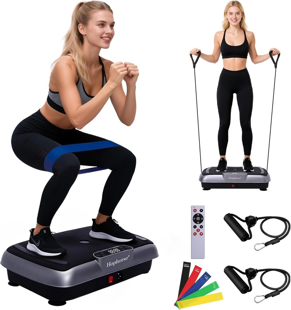 Vibration Plate Exercise Machine, Vibrating Plate for Lymphatic Drainage Weight