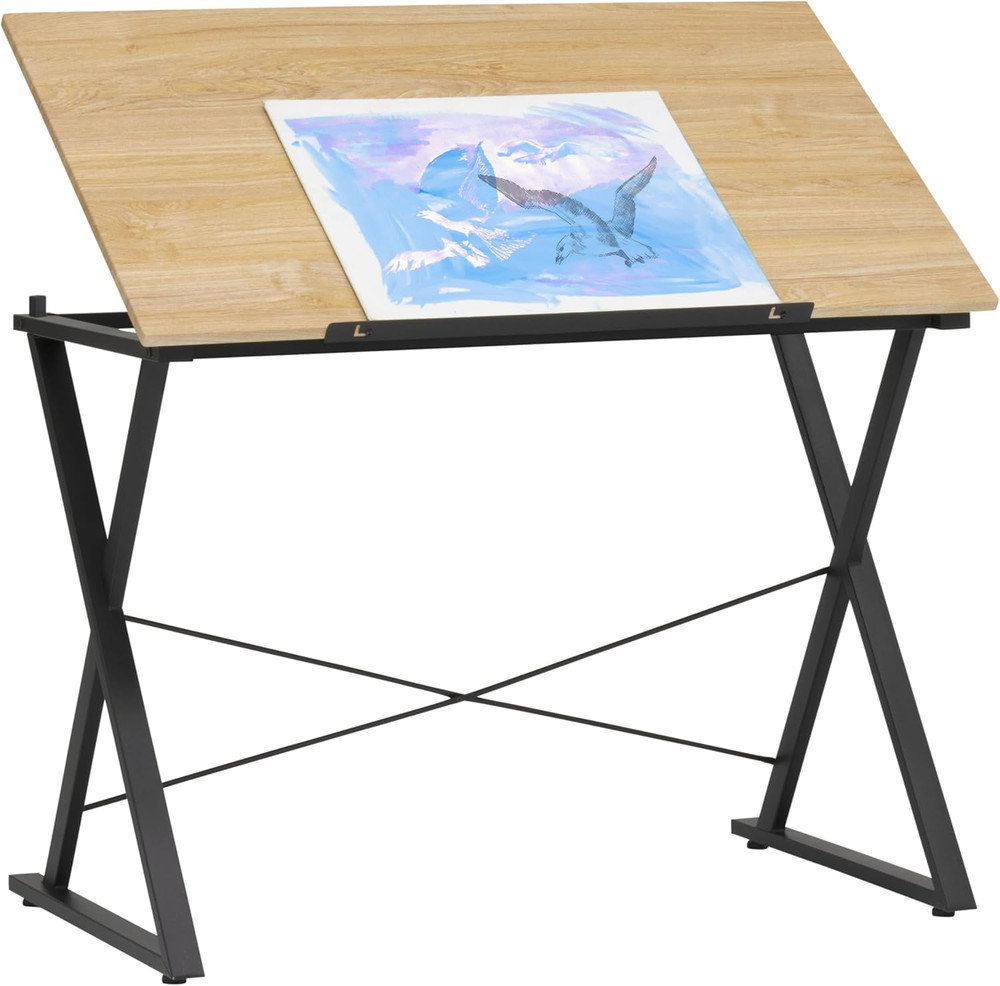 Axiom II Drawing/Drafting Table with 42" Wide Adjustable Top