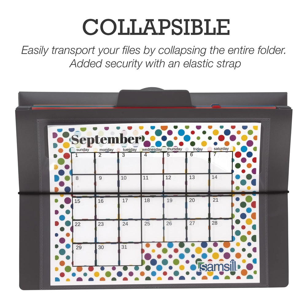 Cascading Wall File Organizer, Classrom Organization and Storage, 6 Removable...