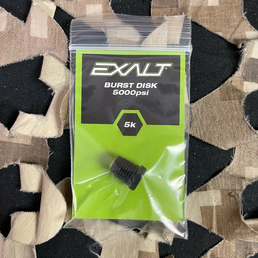 NEW Exalt Burst Disk - Single - 5000 PSI - Black