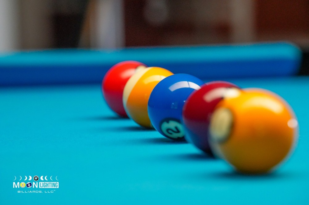 Pool billiards training device drill set up, great gift! The DrillPartner!